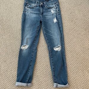 AG slouchy skinny jeans size 24